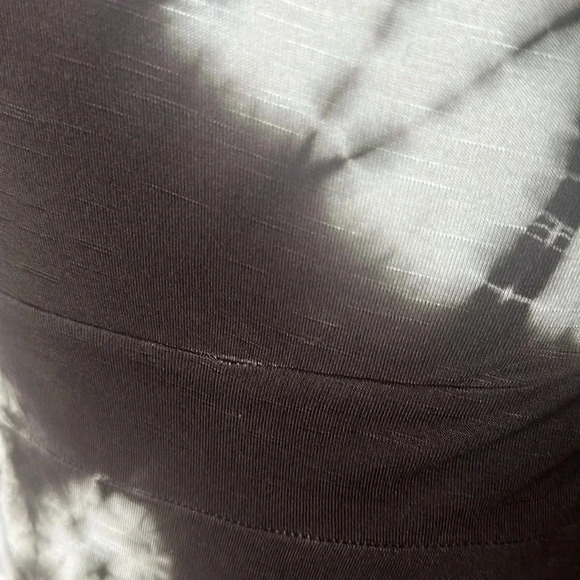 INC International Concepts Midi Patterned Rhinestone Ruffle Dress - Picture 5 of 5